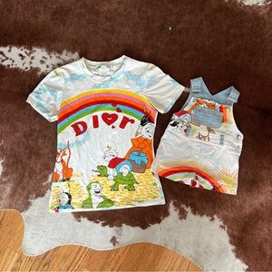 DIOR MERMAID TOP WITH MATCHING BABY DIOR